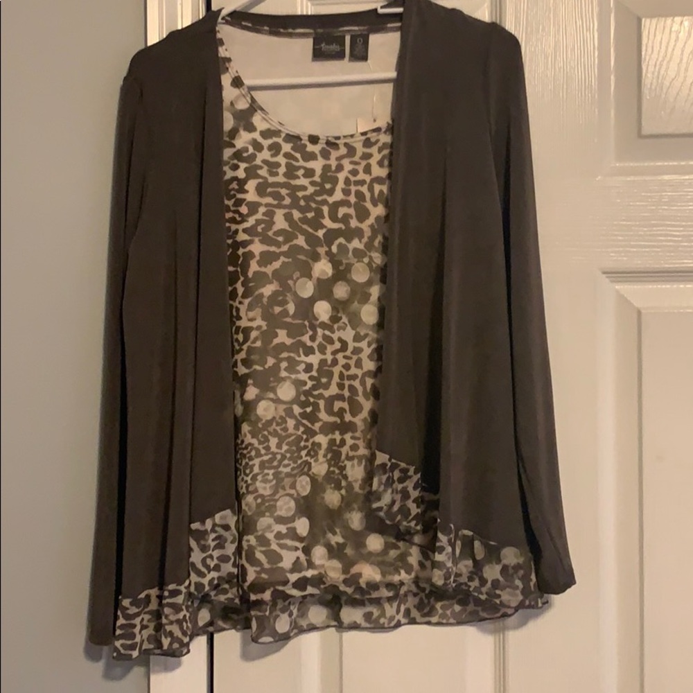Chico’s 3 piece Dot Leopard Outfit